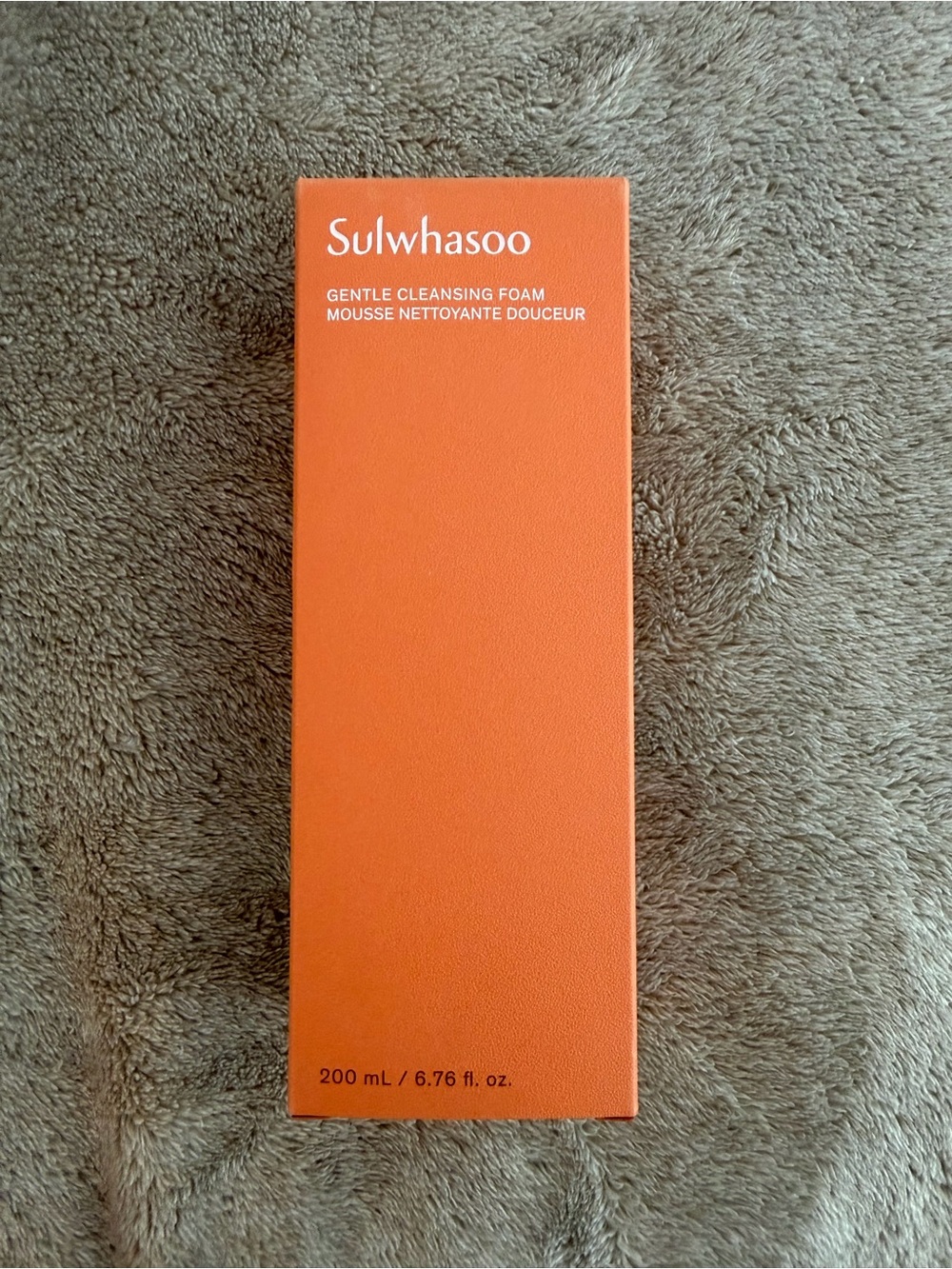 Sulwhasoo Gentle Cleansing Foam — Orange